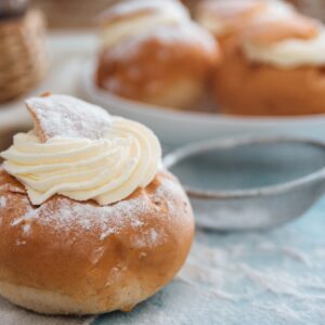 Semla swedish cream bun